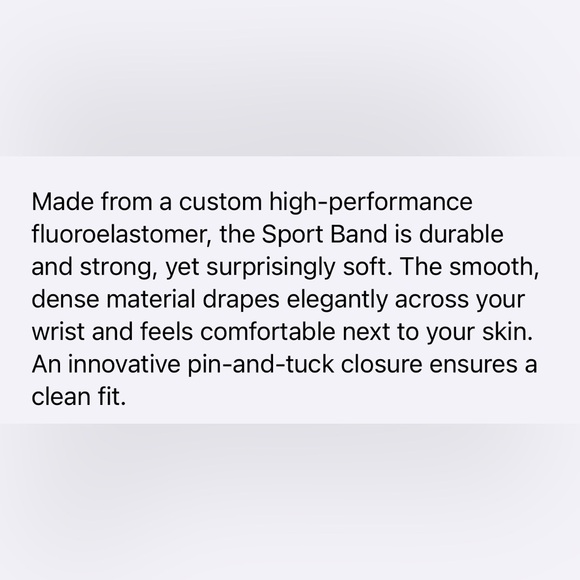 Apple Watch Sport Band Only - Picture 3 of 3